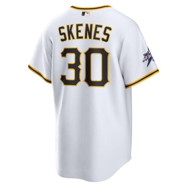 Paul Skenes Pittsburgh Pirates Nike 2025 MLB All-Star Game Home Replica Player Jersey - White - Image 3