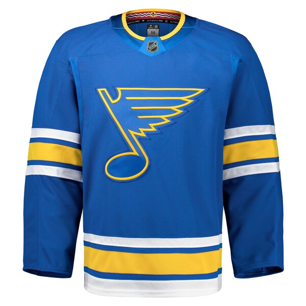 St. Louis Blues Home Authentic Pro Jersey - Blue - Image 2