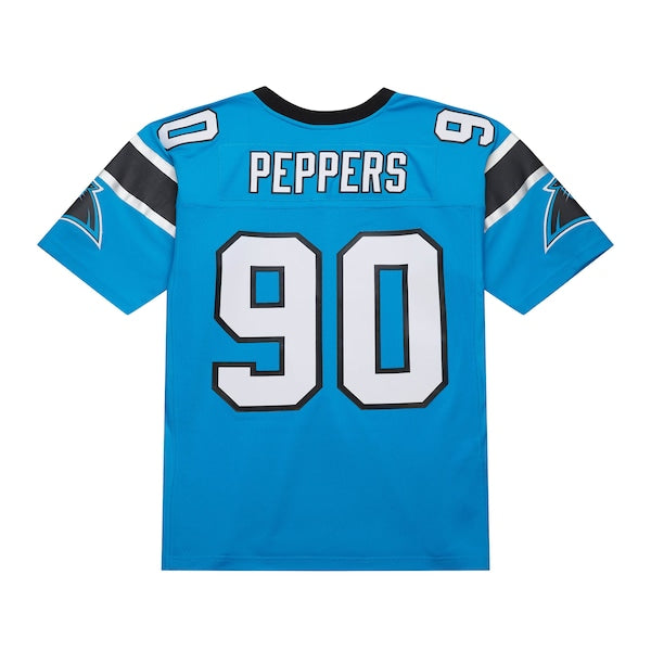 Julius Peppers Carolina Panthers Legacy Replica Jersey?ยจC Blue - Image 3