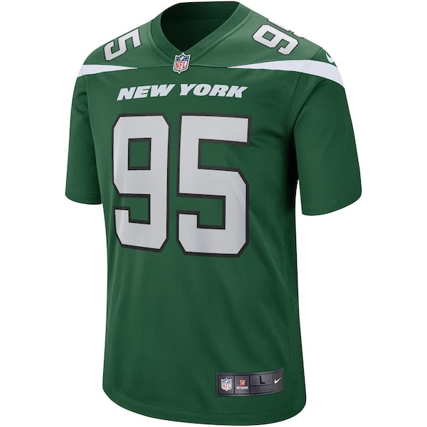 Quinnen Williams New York Jets Nike Game Jersey - Gotham Green - Image 2