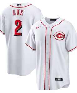 Gavin Lux Cincinnati Reds Nike Home Replica Jersey - White