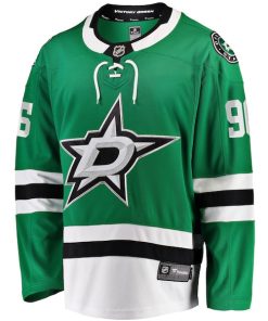 Alternative view of Mikko Rantanen Dallas Stars  Home Breakaway Jersey - Kelly Green