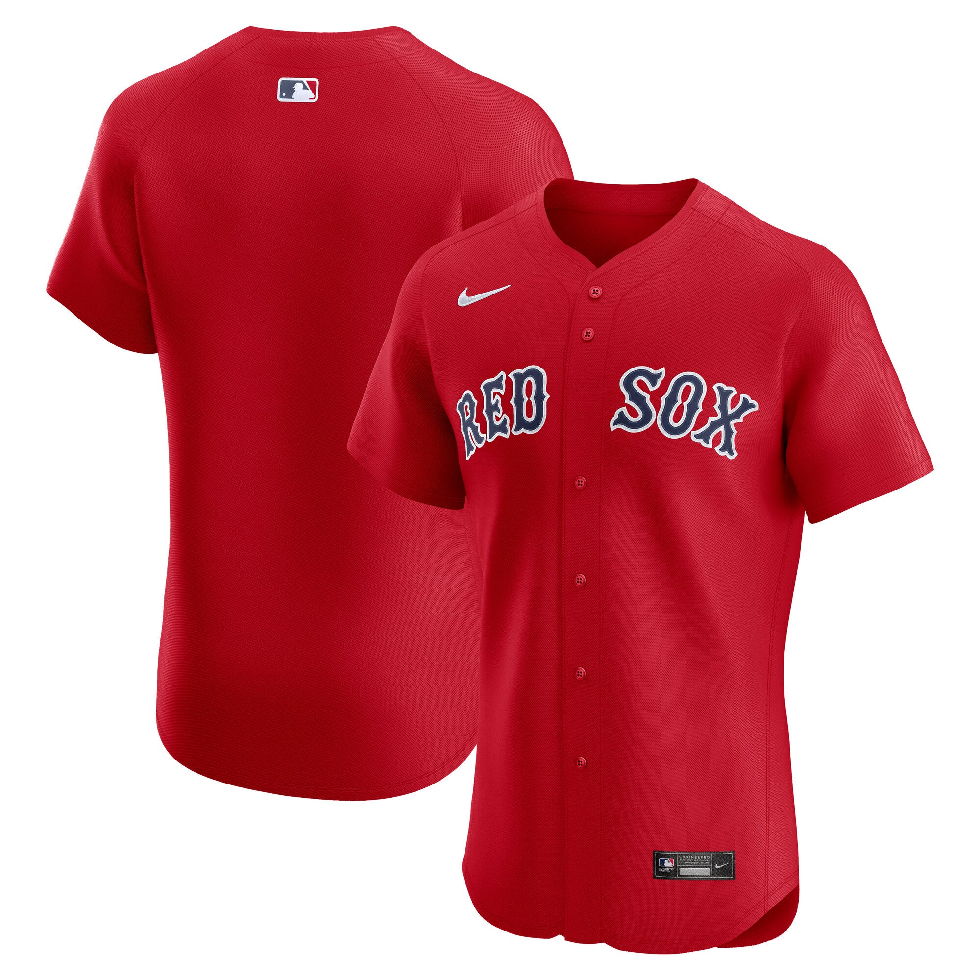 Boston Red Sox Nike Home Elite Jersey - White/Red - Image 5
