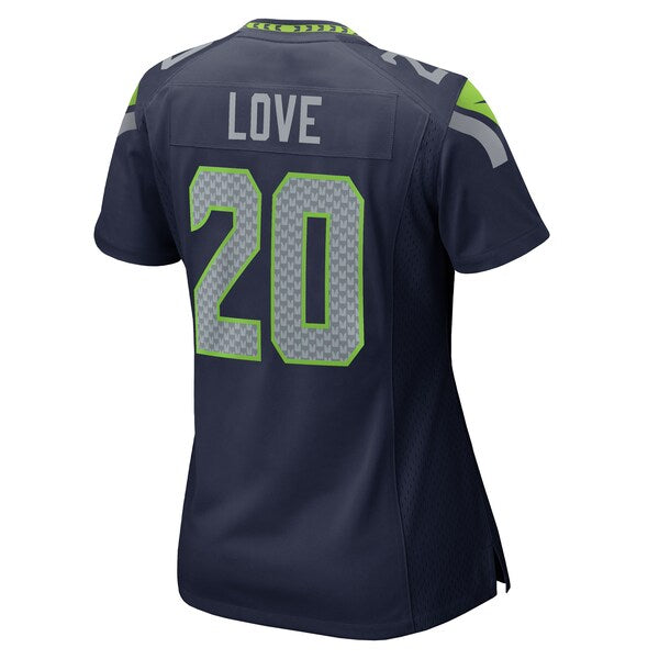 Julian Love Seattle Seahawks Nike Women's Team Game Jersey - College Navy - Image 9