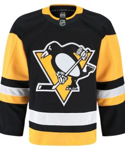 Alternative view of Pittsburgh Penguins  Home Authentic Pro Jersey - Black