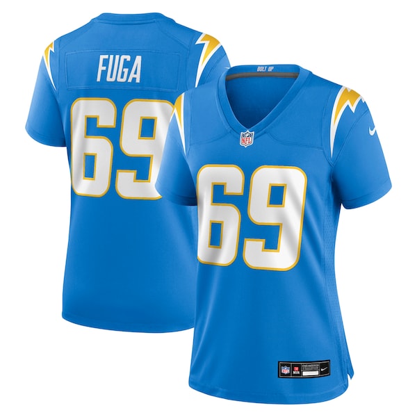 Josh Fuga Los Angeles Chargers Nike Women's Team Game Jersey - Powder Blue