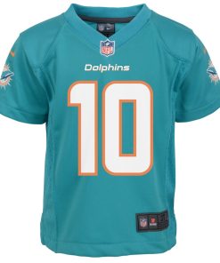Alternative view of Tyreek Hill Miami Dolphins Nike Preschool Game Jersey - Aqua