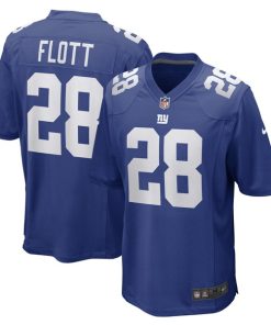 Cor'Dale Flott New York Giants Nike Game Player Jersey - Royal