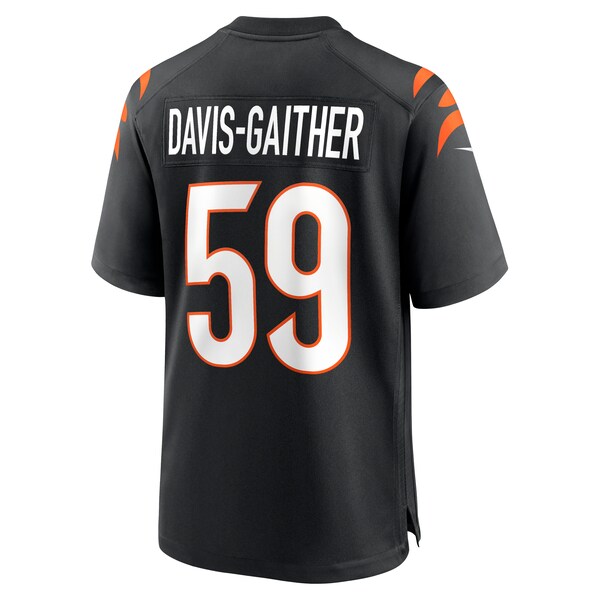 Akeem Davis-Gaither Cincinnati Bengals Nike Game Player Jersey - Black - Image 3
