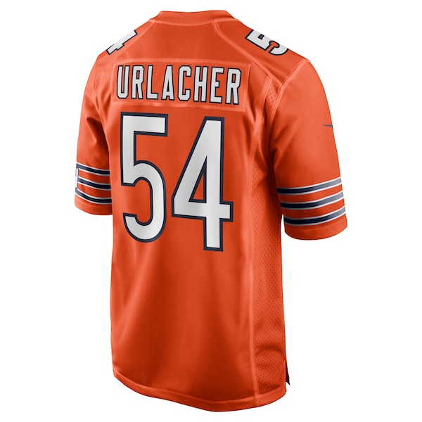 Brian Urlacher Chicago Bears Nike Retired Player Jersey - Orange/Navy/White - Image 4