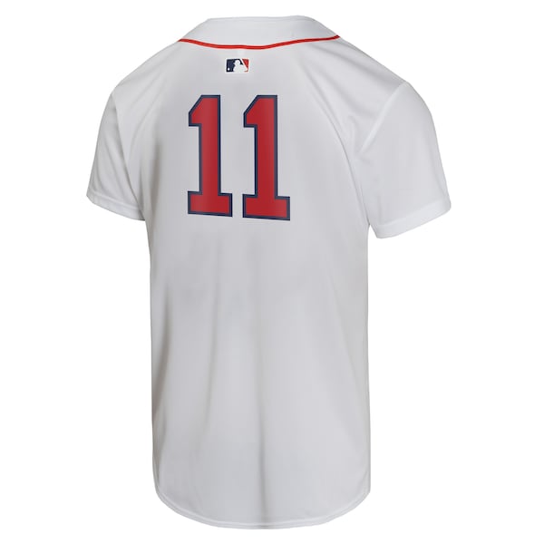 Rafael Devers Boston Red Sox Nike Youth Home Game Player Jersey - White - Image 4