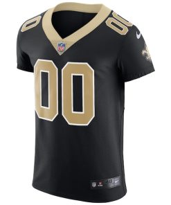 Alternative view of New Orleans Saints Nike Vapor Untouchable Custom Elite Jersey - Black