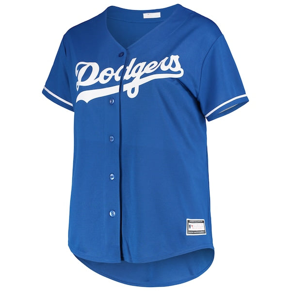 Mookie Betts Los Angeles Dodgers Women's Plus Size Replica Player Jersey - Royal - Image 2
