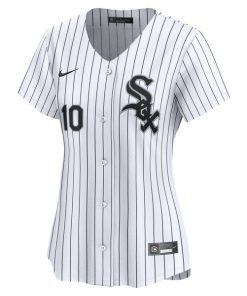 Alternative view of Yoan Moncada Chicago White Sox Nike Women's Home Limited Player Jersey?¨C White