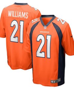 K'Waun Williams Denver Broncos Nike Game Jersey - Orange