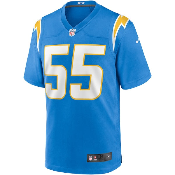 Junior Seau Los Angeles Chargers Nike Game Retired Player Jersey - Powder Blue/Royal - Image 3