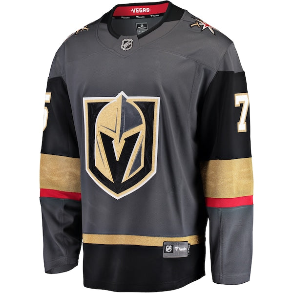 Ryan Reaves Vegas Golden Knights Home Breakaway Player Jersey - Black - Image 2