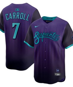 Corbin Carroll Arizona Diamondbacks Nike 2025 City Connect Limited Player Jersey - Purple
