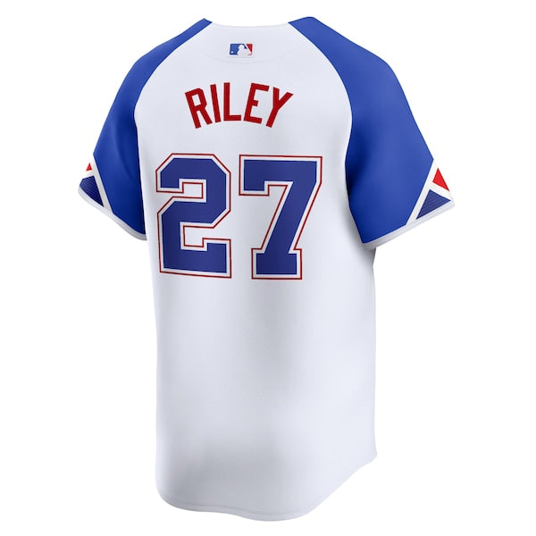 Austin Riley Atlanta Braves Nike City Connect Limited Player Jersey - White - Image 3