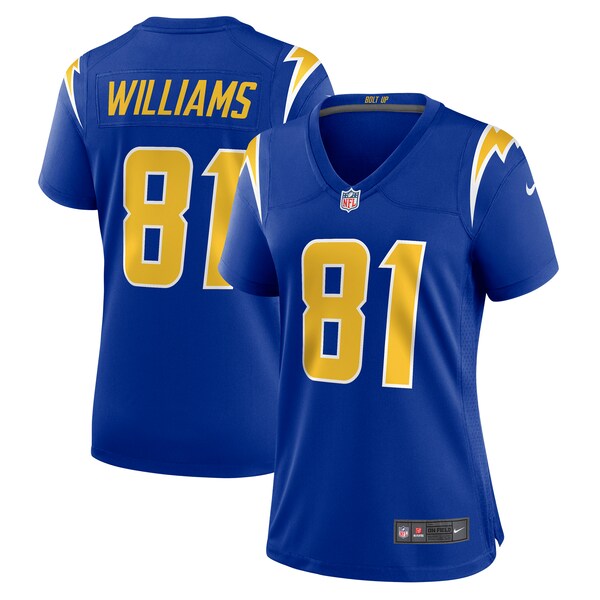 Mike Williams Los Angeles Chargers Nike Women's Game Jersey - Royal/Blue/Navy - Image 2