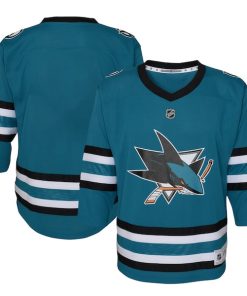 San Jose Sharks Toddler Home Replica Jersey - Teal