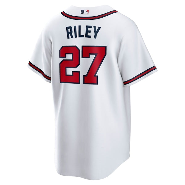 Austin Riley Atlanta Braves Nike Home Replica Player Jersey - White - Image 3