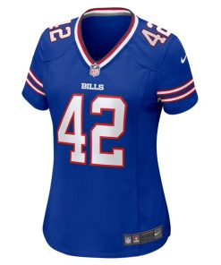 Alternative view of Dorian Williams Buffalo Bills Nike Women's Home Game Jersey - Royal