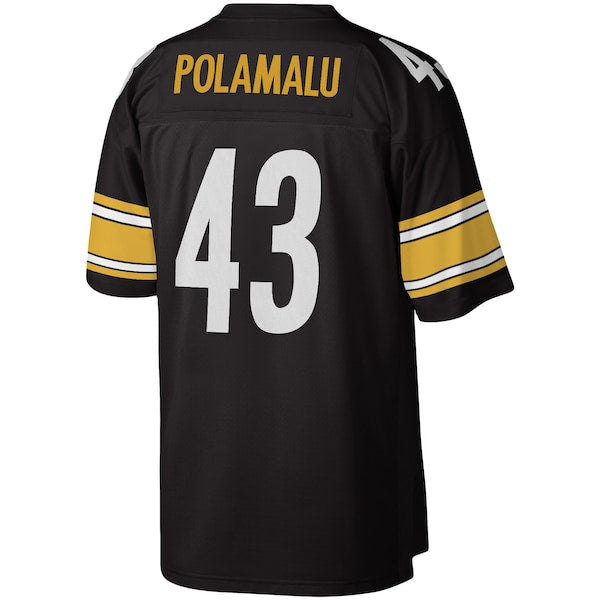 Troy Polamalu Pittsburgh Steelers Legacy Replica Jersey - Black - Image 3