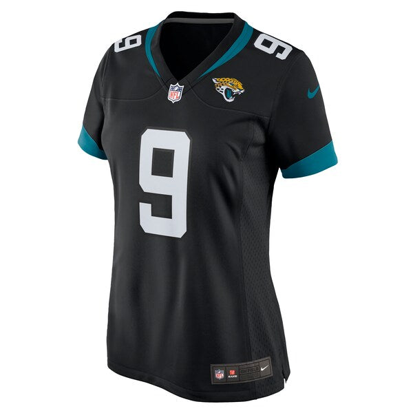 Logan Cooke Jacksonville Jaguars Nike Women's Game Jersey - Black/Teal - Image 3