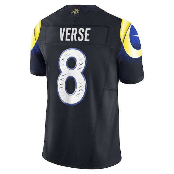 Jared Verse Los Angeles Rams Nike 2025 Rivalries Collection Limited Jersey - Midnight Blue - Image 3