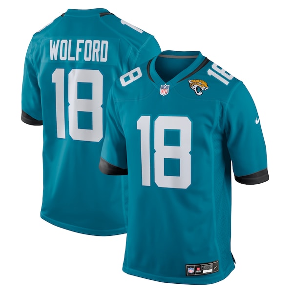 John Wolford Jacksonville Jaguars Nike Team Game Jersey - Teal