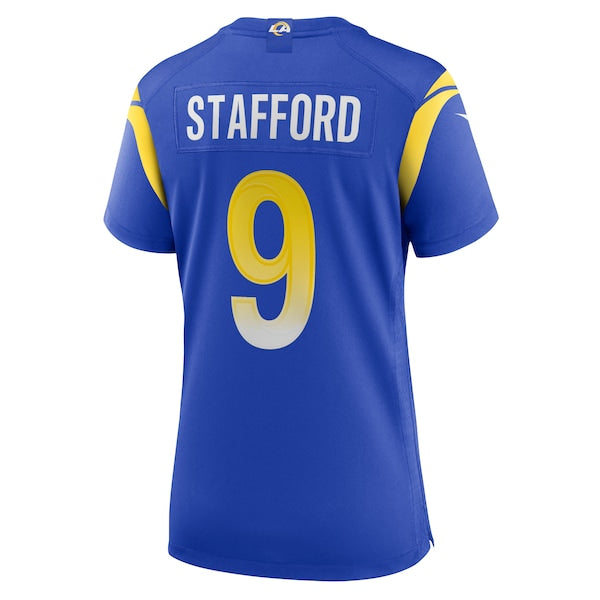 Matthew Stafford Los Angeles Rams Nike Women's Game Jersey - Royal/White - Image 4