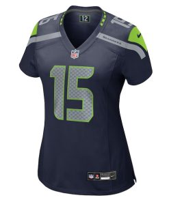 Alternative view of Brett Rypien Seattle Seahawks Nike Women's Team Game Jersey - College Navy