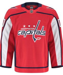 Alternative view of Washington Capitals  Home Authentic Pro Custom Jersey - Red