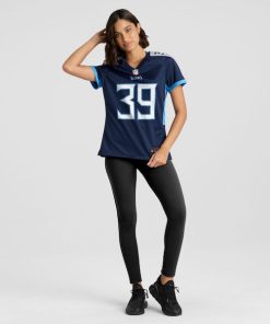 Darrell Baker Jr Tennessee Titans Nike Women's  Game Jersey -  Navy