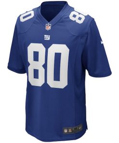 Alternative view of Jeremy Shockey New York Giants Nike Game Retired Player Jersey - Royal