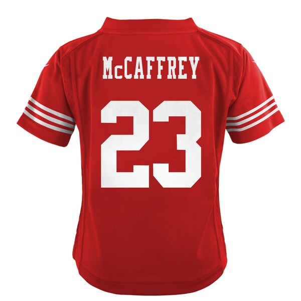 Christian McCaffrey San Francisco 49ers Nike Toddler Game Jersey - Scarlet - Image 3