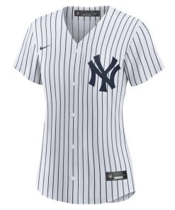 Alternative view of New York Yankees Nike Women's #1 Mom Home Replica Jersey - White