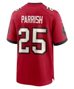 Alternative view of Jacob Parrish Tampa Bay Buccaneers Nike Team Game Jersey -  Red