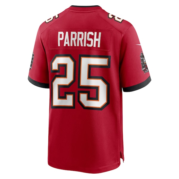 Jacob Parrish Tampa Bay Buccaneers Nike Team Game Jersey - Red - Image 2