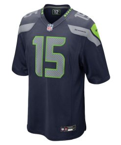 Alternative view of Brett Rypien Seattle Seahawks Nike Team Game Jersey - College Navy