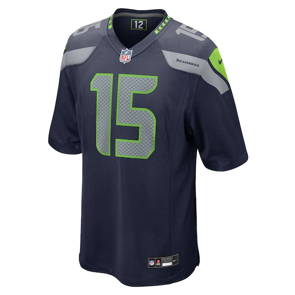 Brett Rypien Seattle Seahawks Nike Team Game Jersey - College Navy - Image 2