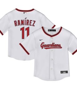 Jose Ramirez Cleveland Guardians Nike Toddler Home Replica 2.0 Player Jersey - White