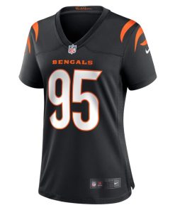 Alternative view of Zach Carter Cincinnati Bengals Nike Women's Game Player Jersey - Black