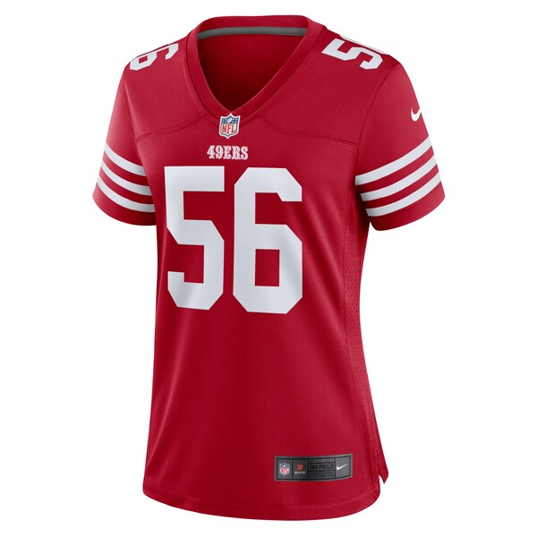 Leonard Floyd San Francisco 49ers Nike Women's Team Game Jersey - Scarlet - Image 2