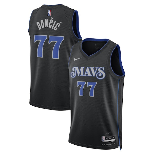 Luka Don?i? Dallas Mavericks Nike Unisex 2023/24 Swingman Jersey - Black - City Edition