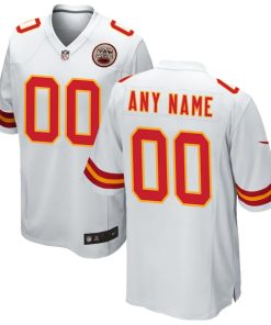 Kansas City Chiefs Nike Custom Game Jersey - White