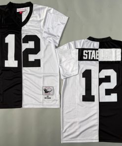 Ken Stabler Las Vegas Raiders Authentic Split Throwback Retired Player Jersey
