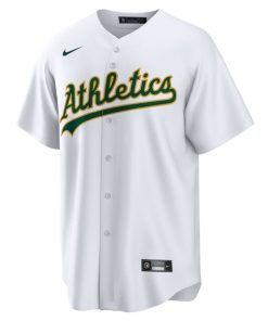 Alternative view of Brent Rooker Oakland Athletics Nike Home Replica Jersey - White