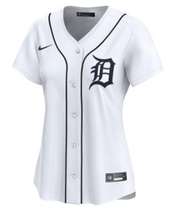 Alternative view of Detroit Tigers Nike Women's Home Limited Jersey - White